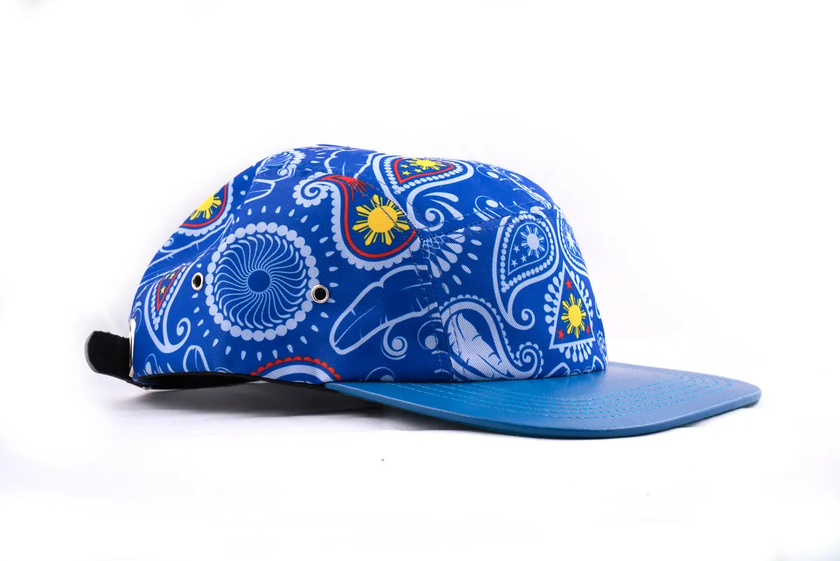 Manila thrilla paisley 5 panel hat