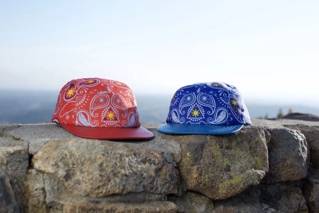 Manila thrilla paisley 5 panel hat