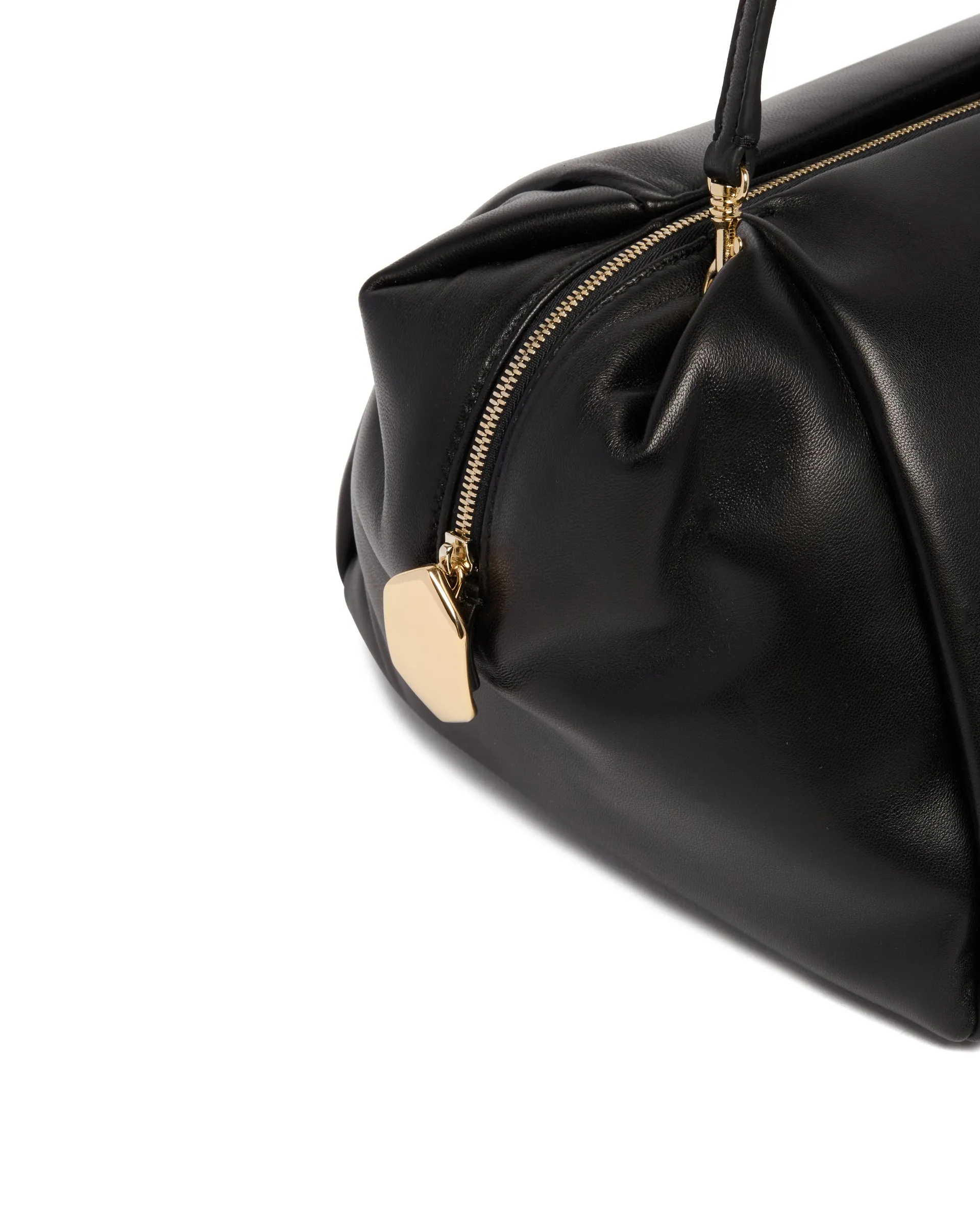 Marie Black Leather Bag