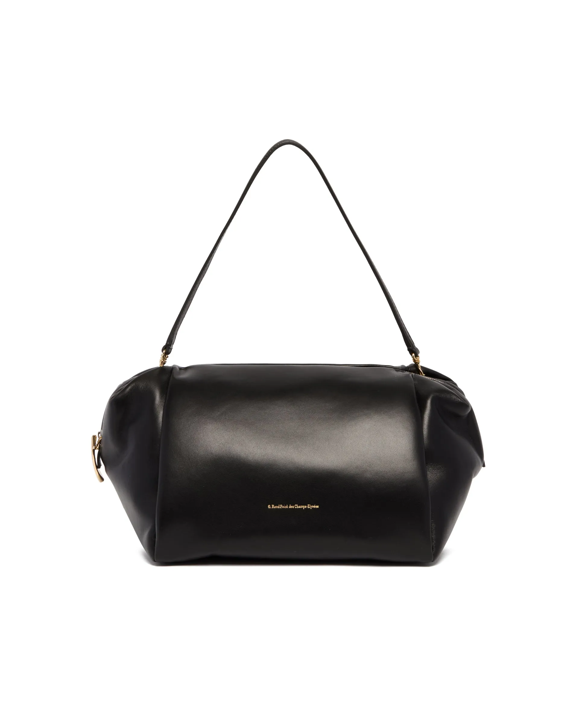 Marie Black Leather Bag