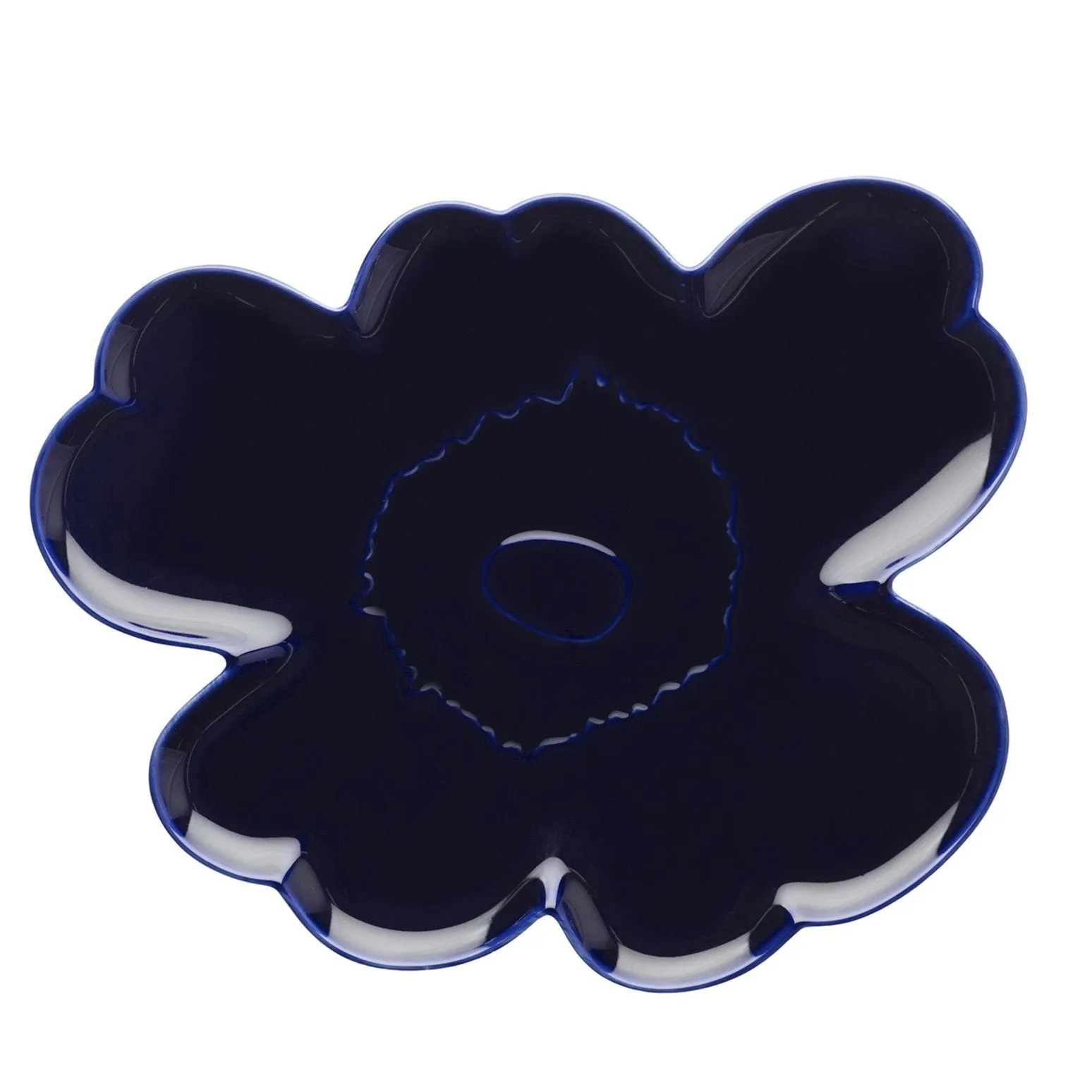 Marimekko Unikko Shaped Plate