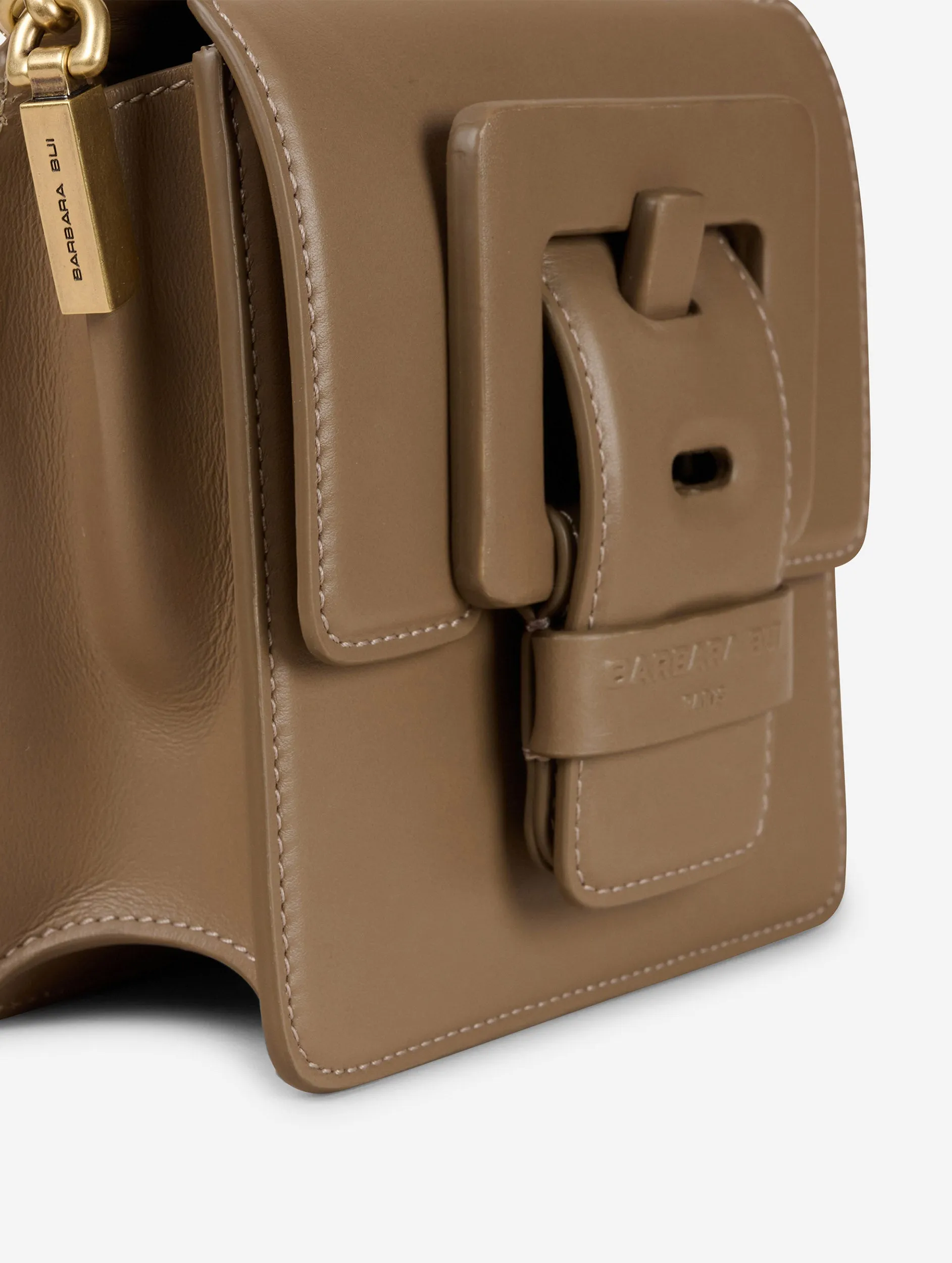 Mastic leather LOVE ME bag