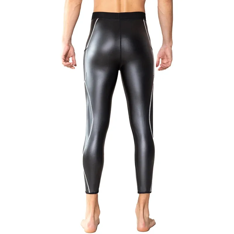 Men's Faux Leather Pants