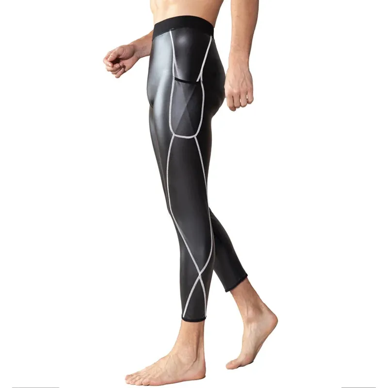 Men's Faux Leather Pants