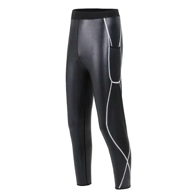 Men's Faux Leather Pants