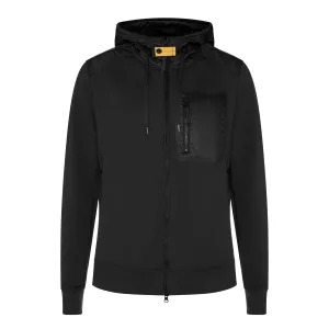 Mens Parajumpers Marcel hooded jacket black