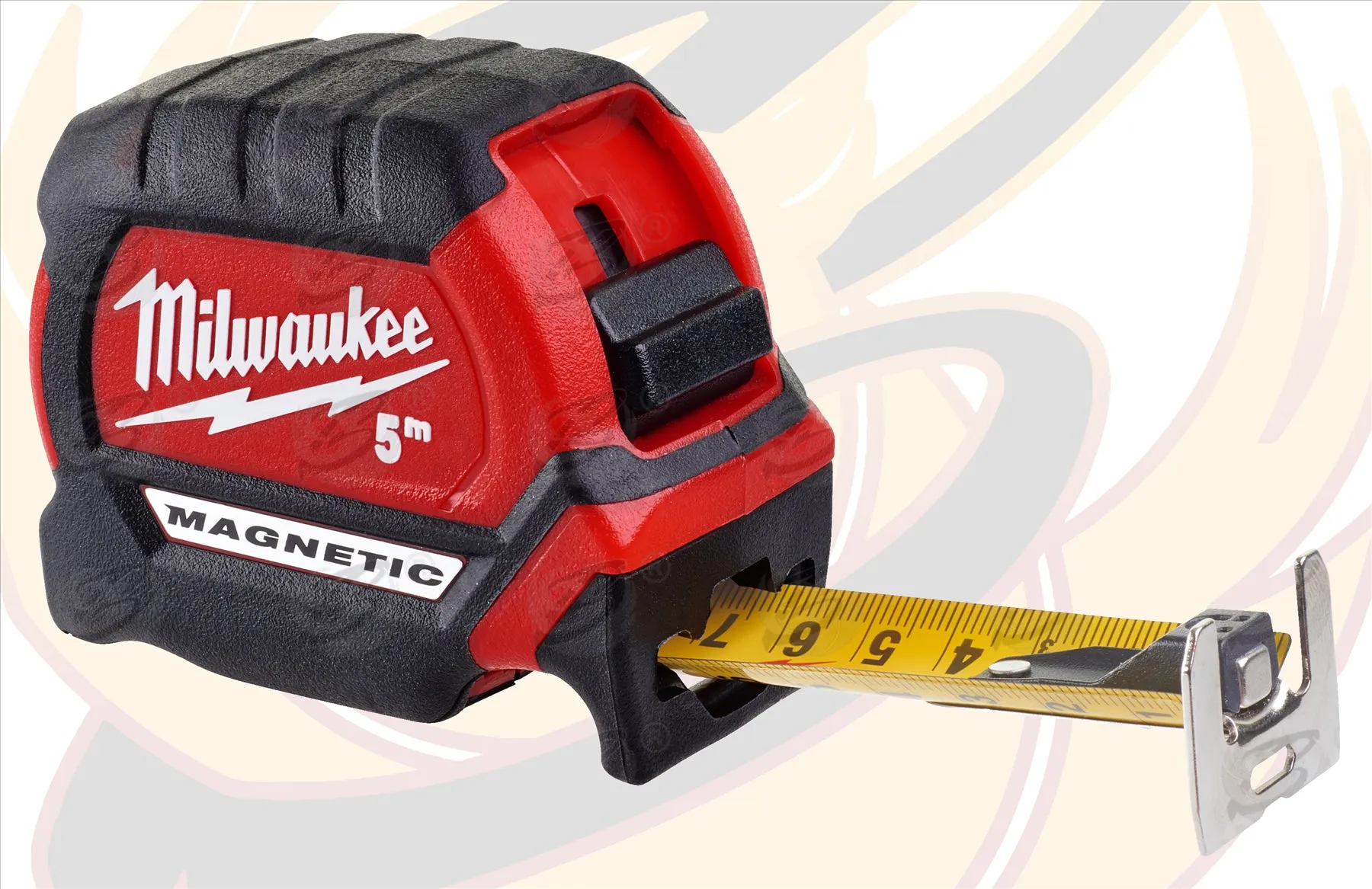 MILWAUKEE 5M MAGNETIC TIP 27MM NYLON BLADE TAPE MEASURE