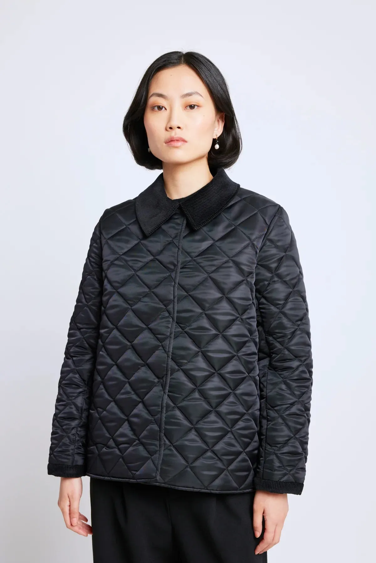 Mind games jacket | Black quilting