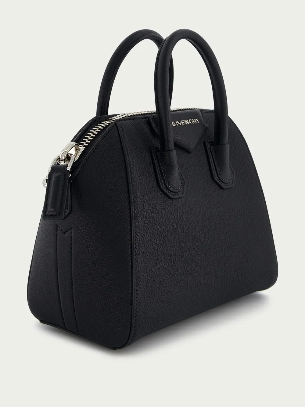Mini Antigona Bag In Grained Leather