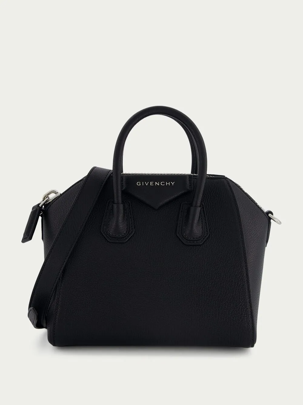 Mini Antigona Bag In Grained Leather