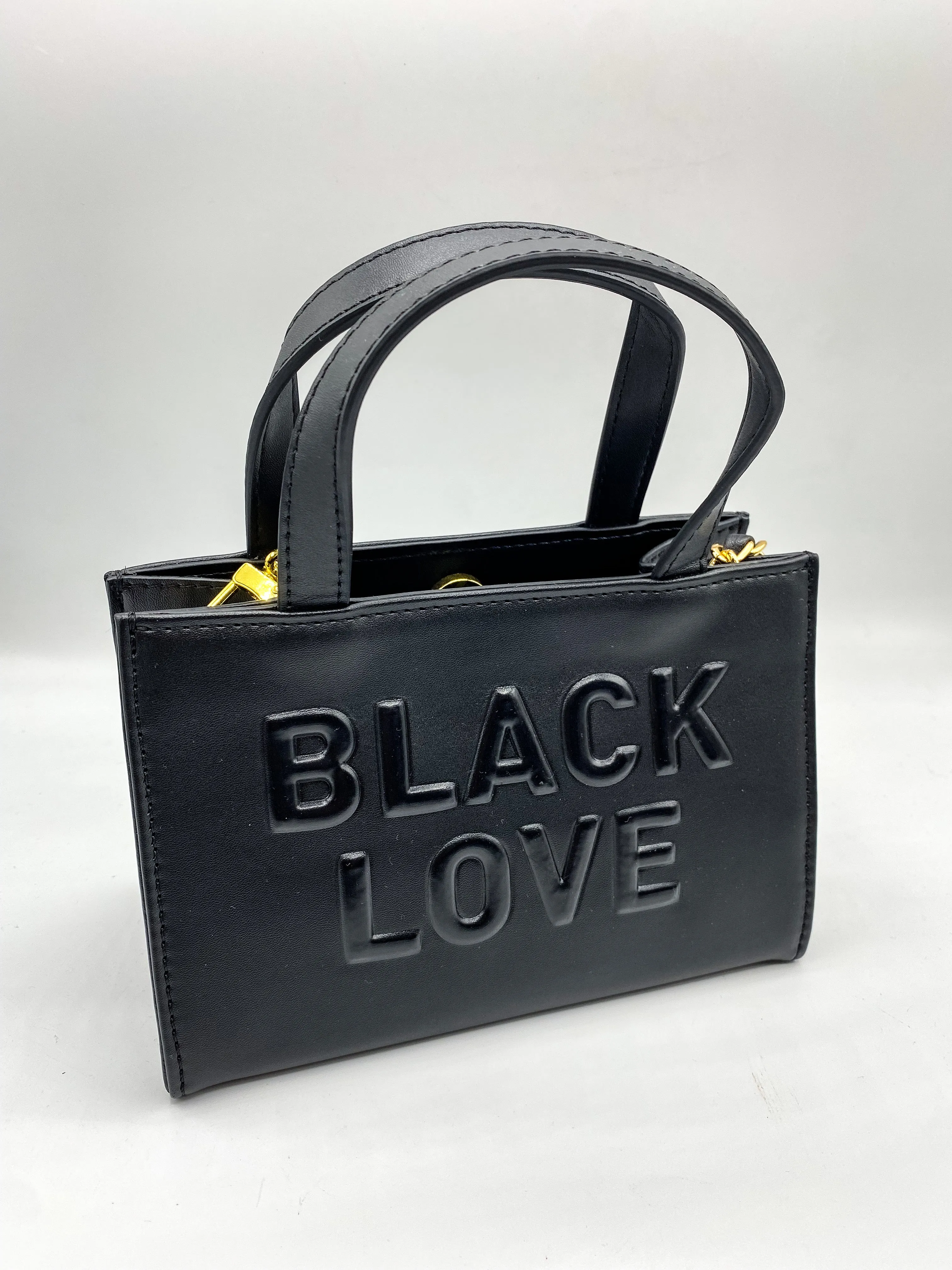 Mini Black Love Bag