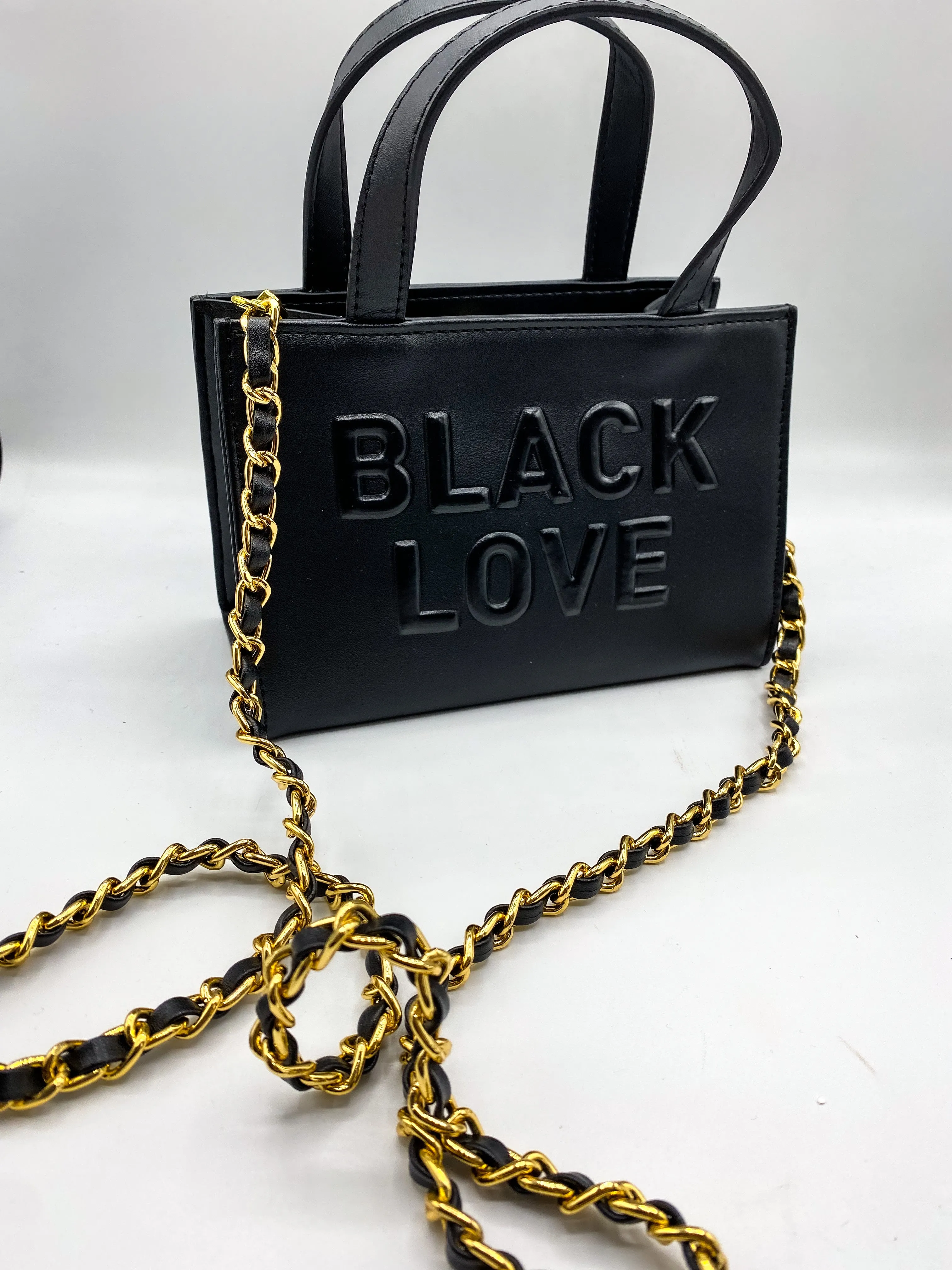 Mini Black Love Bag