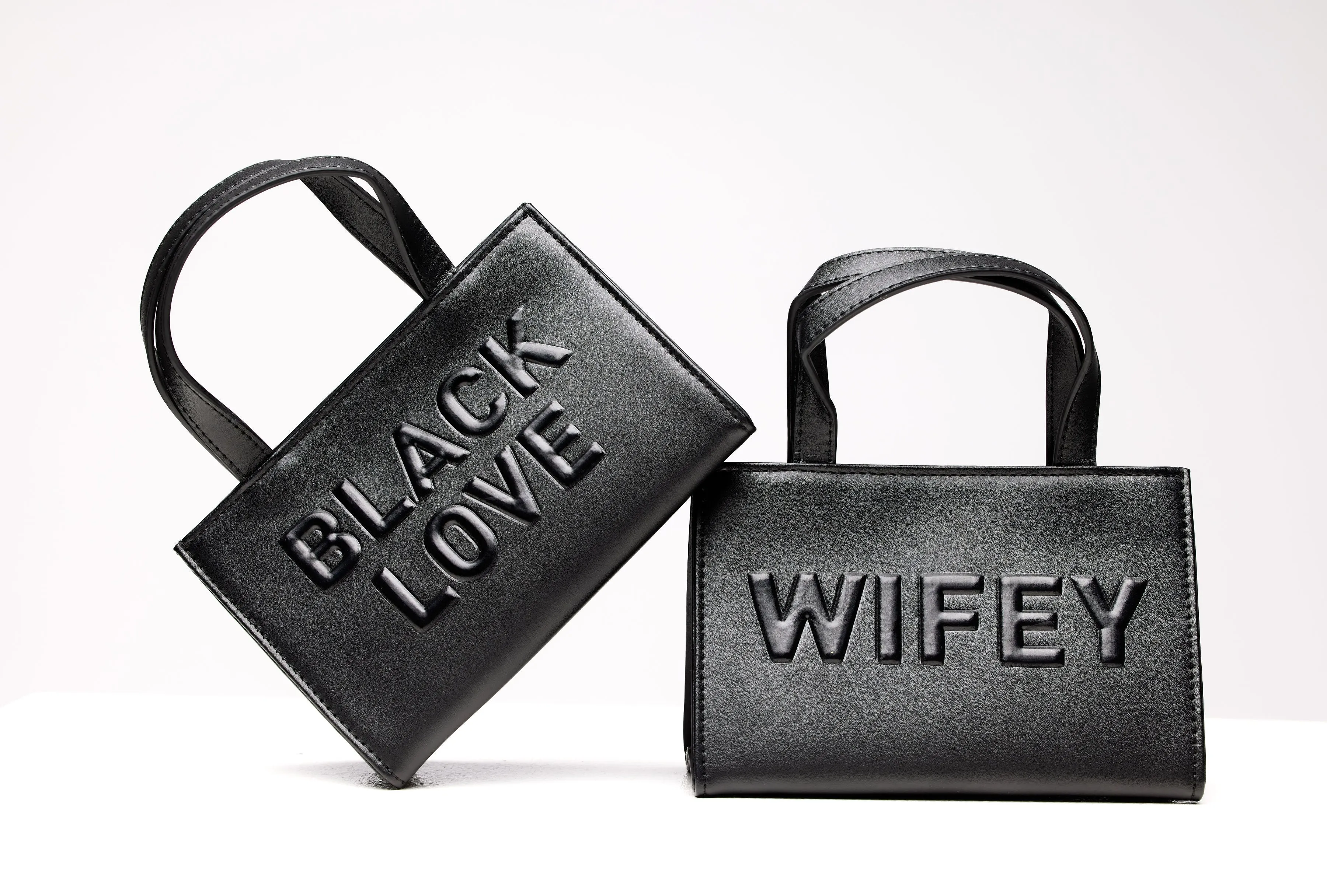 Mini Black Love Bag