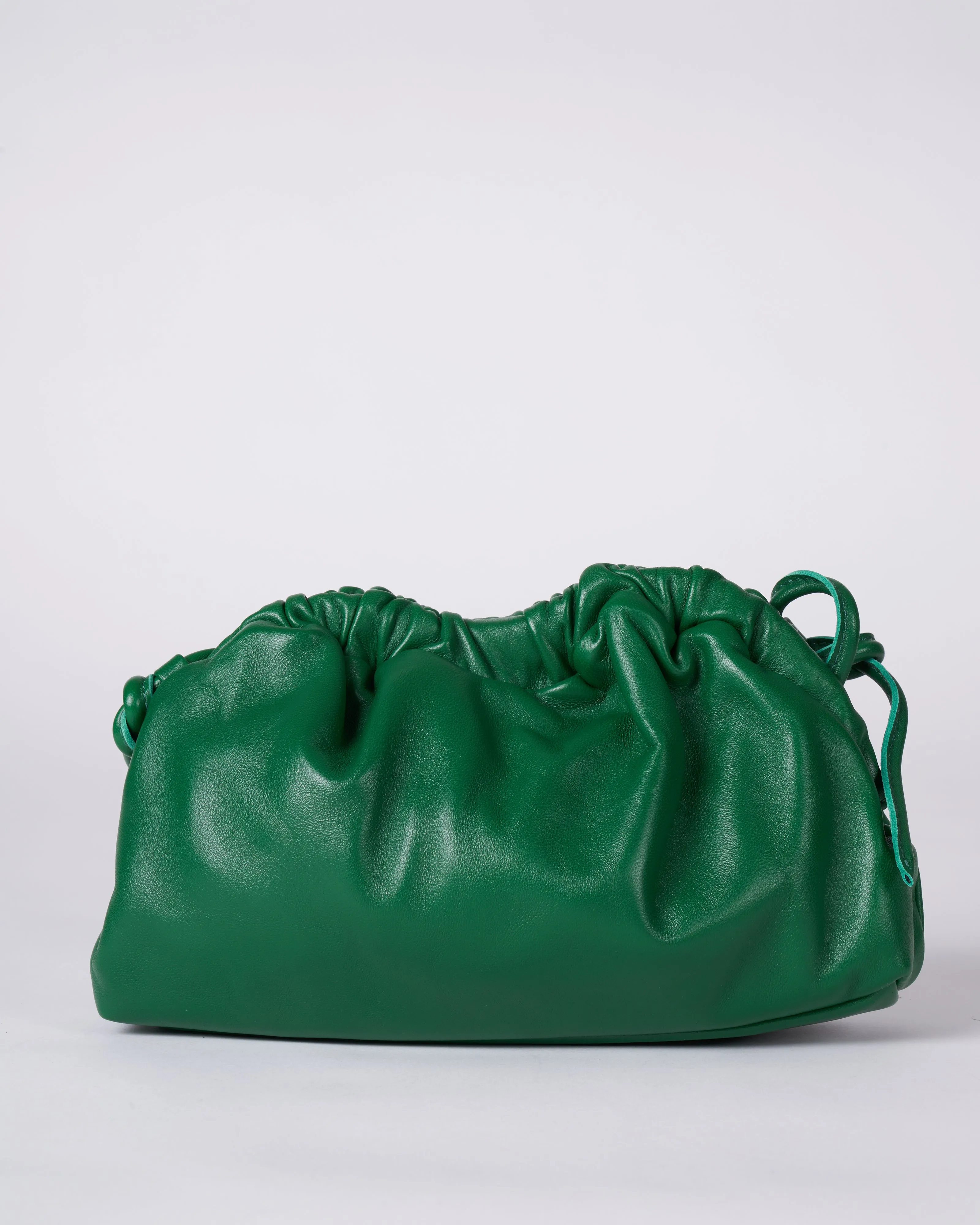 mini cloud clutch - leaf