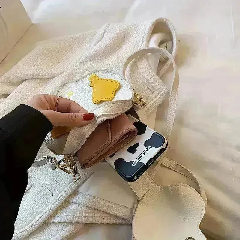 Mini Duck Shaped Crossbody Bag