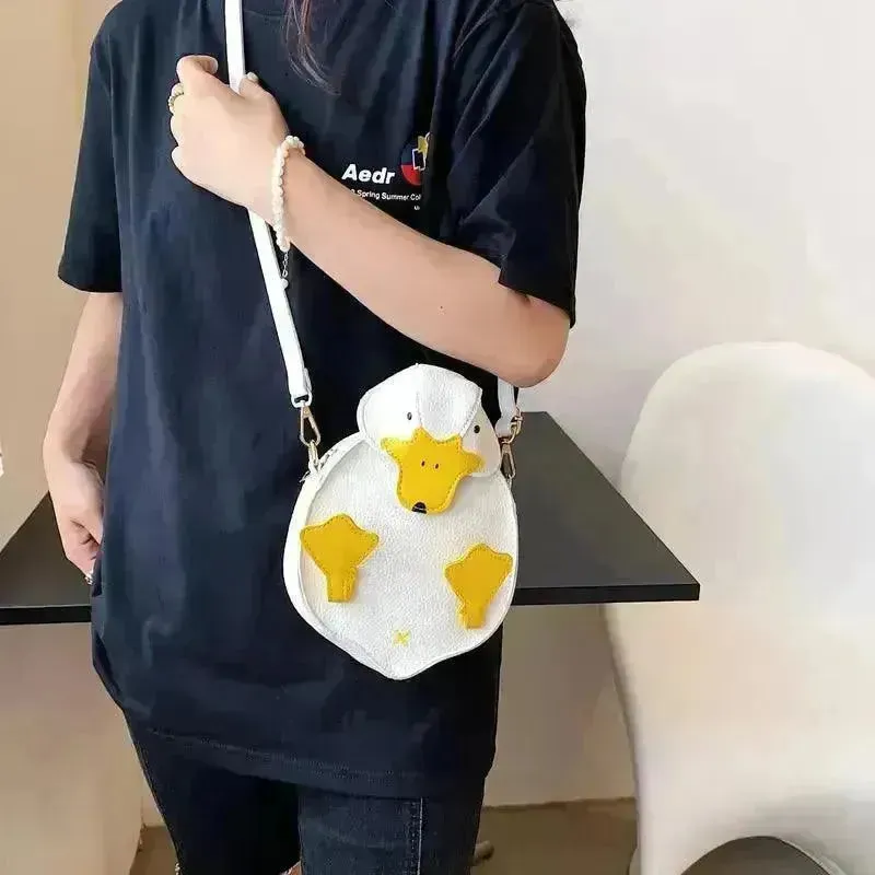 Mini Duck Shaped Crossbody Bag