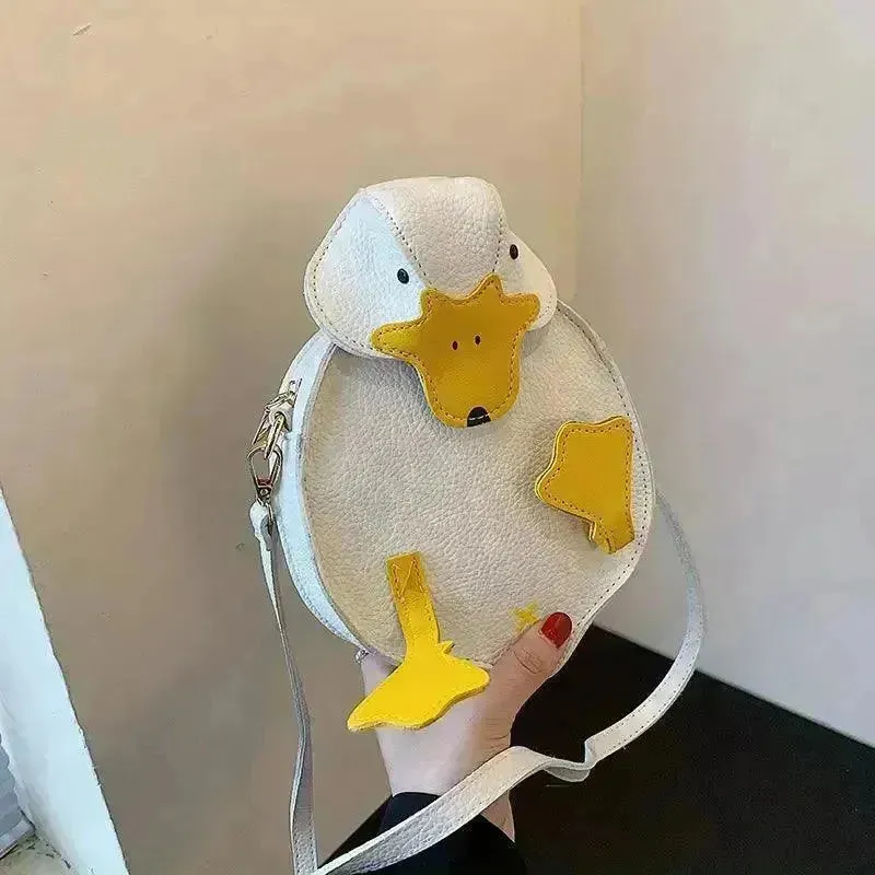 Mini Duck Shaped Crossbody Bag