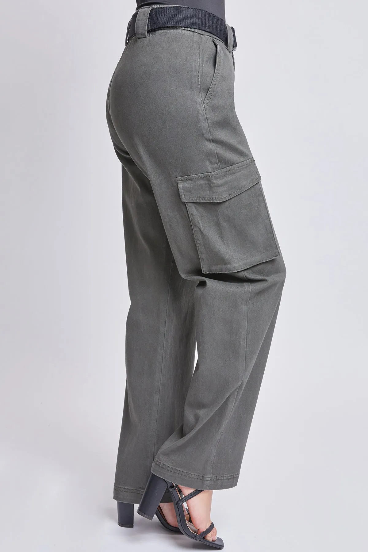 Missy High Rise Belted Cargo Pant, Pack of 6