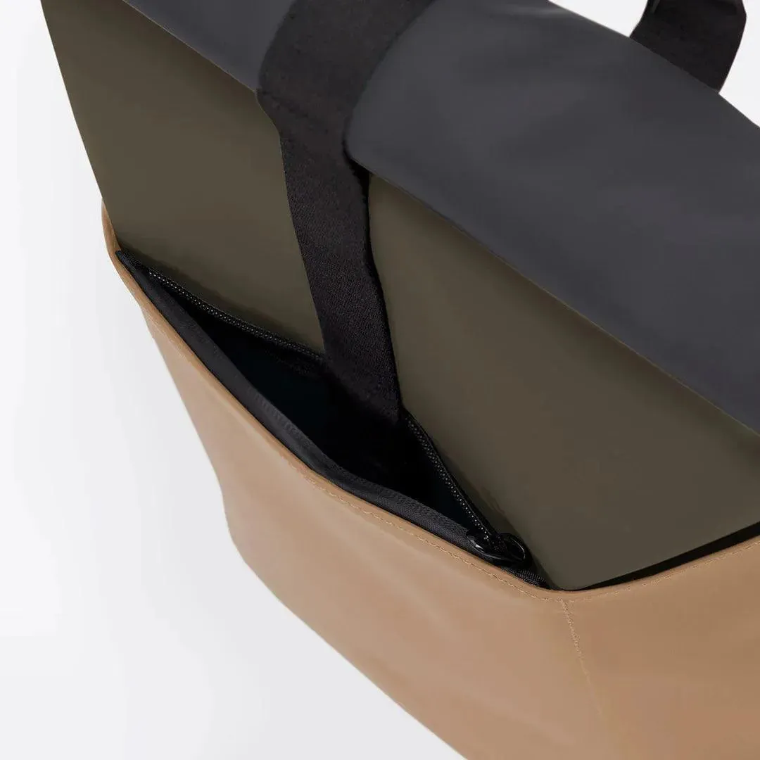 Mochila Hajo Mini Lotus Olive Almond