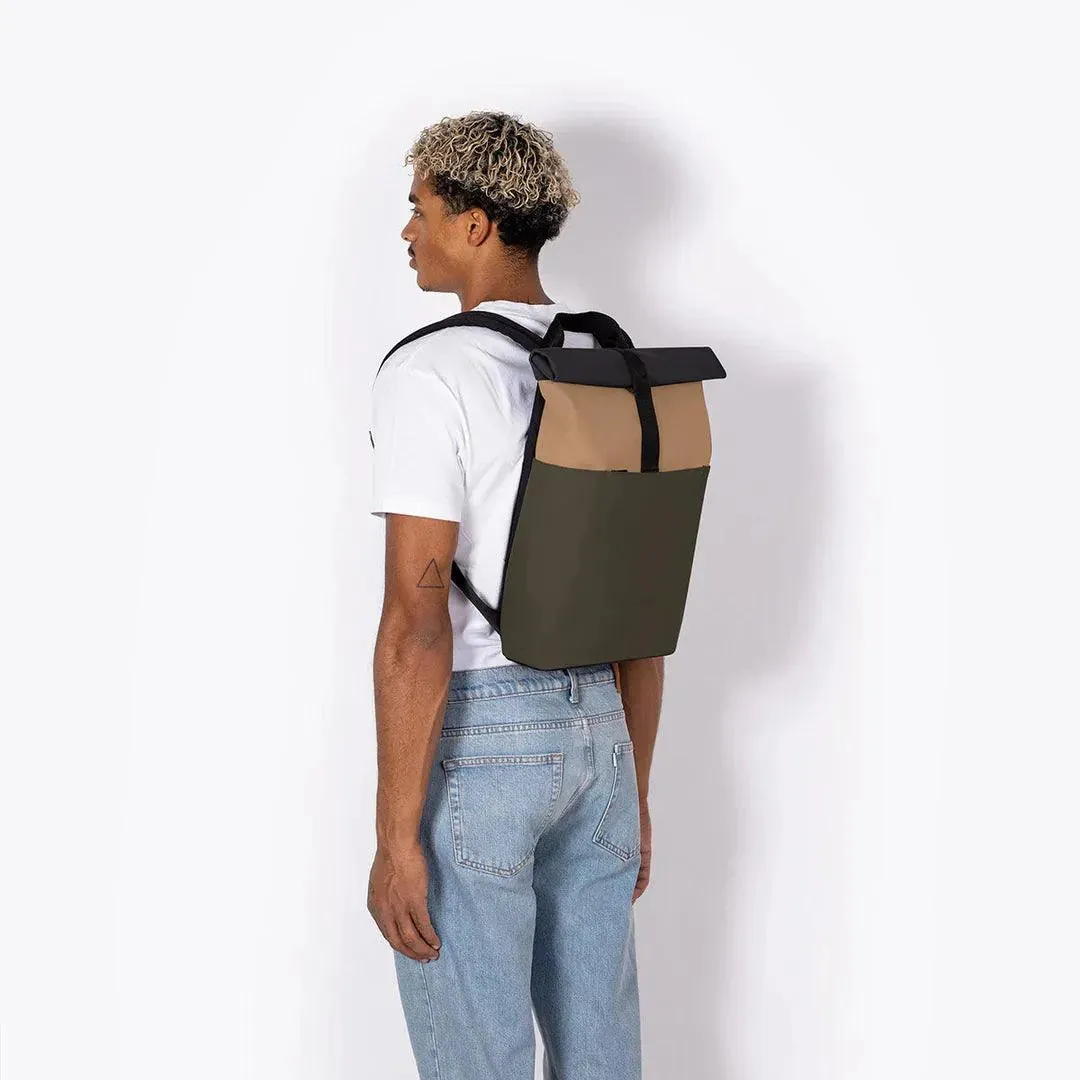 Mochila Hajo Mini Lotus Olive Almond