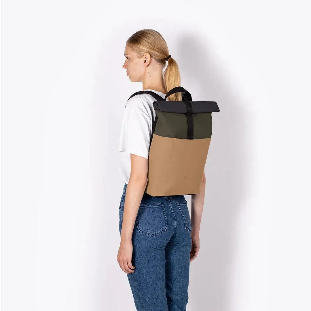 Mochila Hajo Mini Lotus Olive Almond