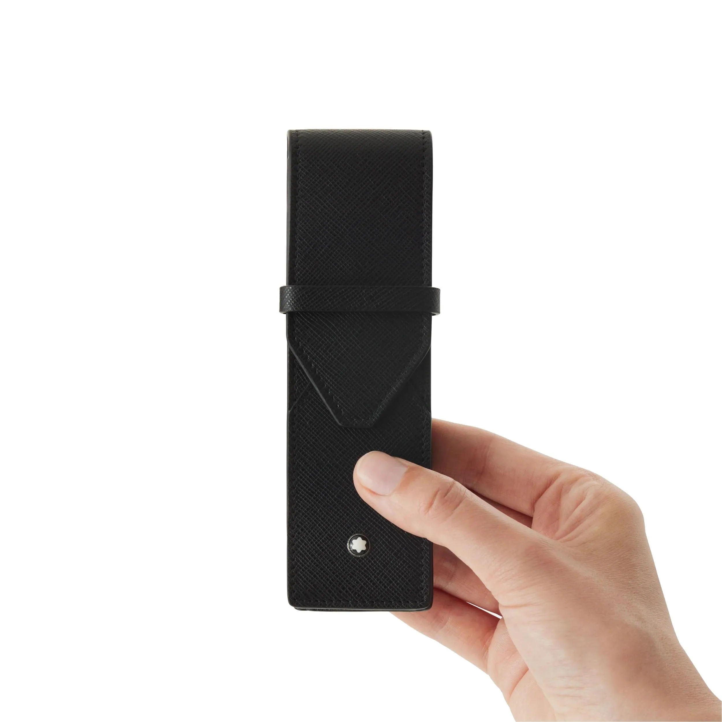 Montblanc Case for 2 Montblanc Sartorial Black Writing Tools 130751