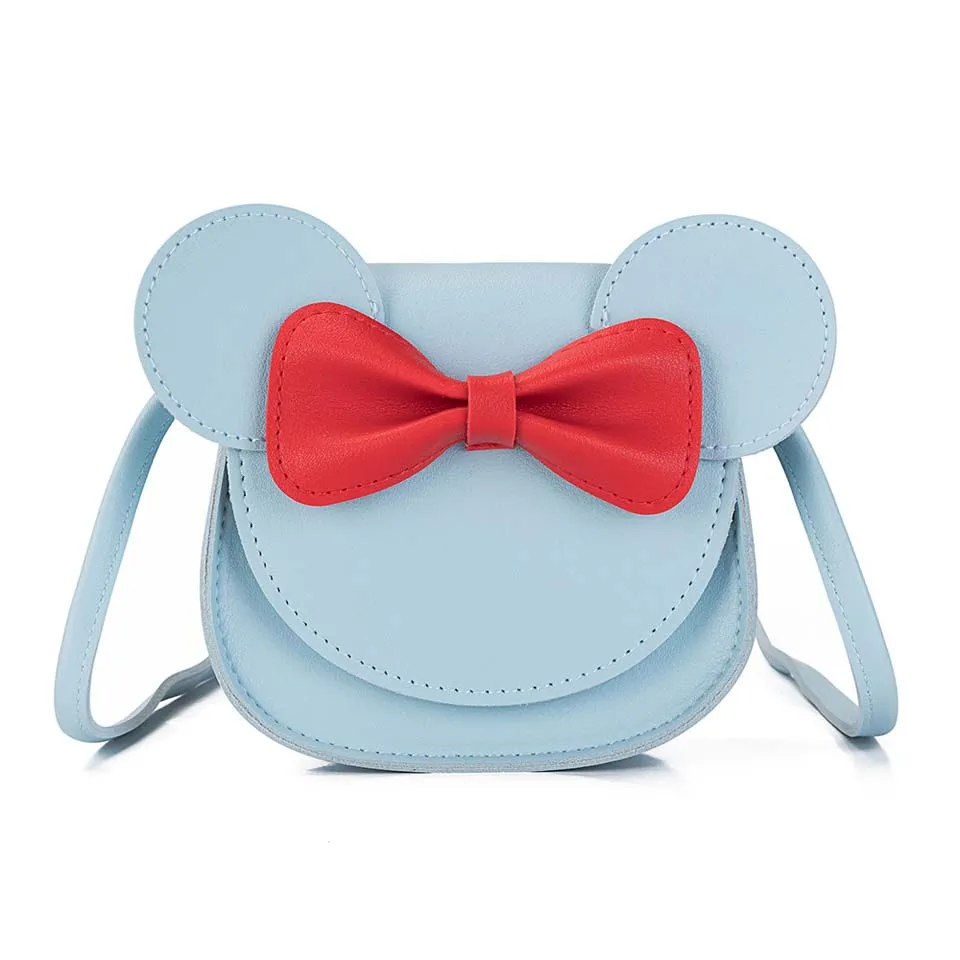 Mouse Ear With Bow Purse