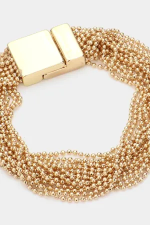 Multi Layered Magnetic Bracelet