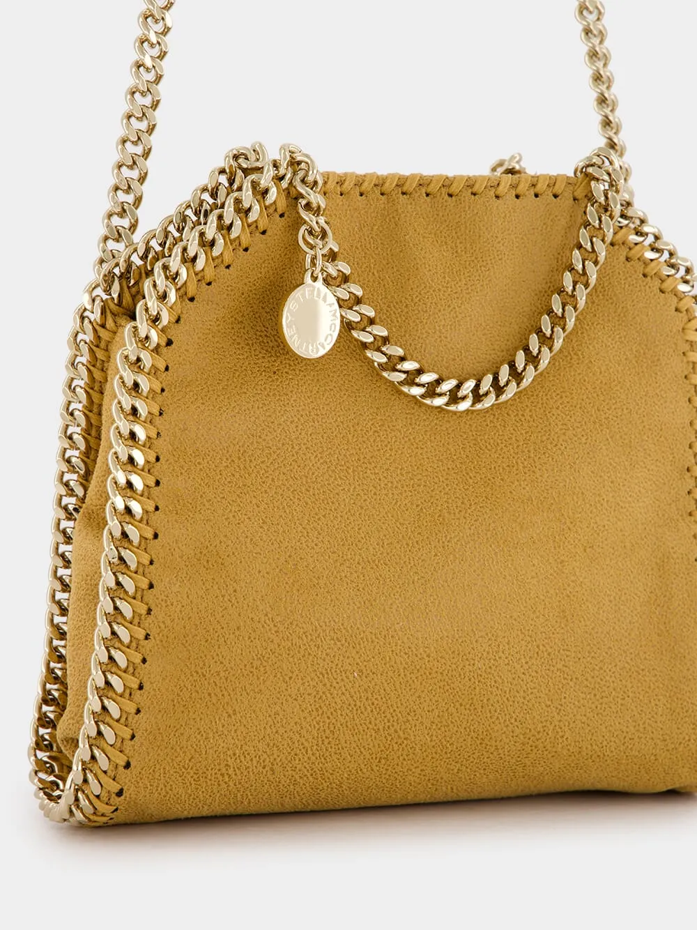 Mustard Yellow Eco Shaggy Deer Tote