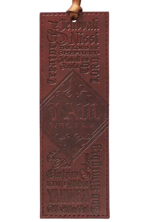 Names Of God Brown LuxLeather Page Marker