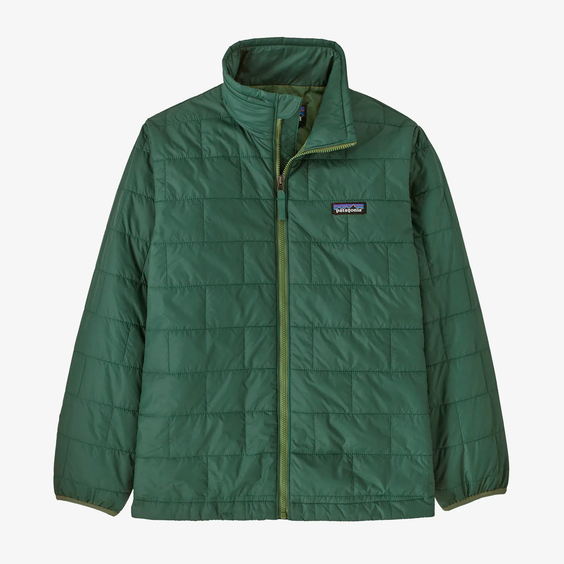 Nano Puff Brick Quilt Jacket (Kids) - 68001
