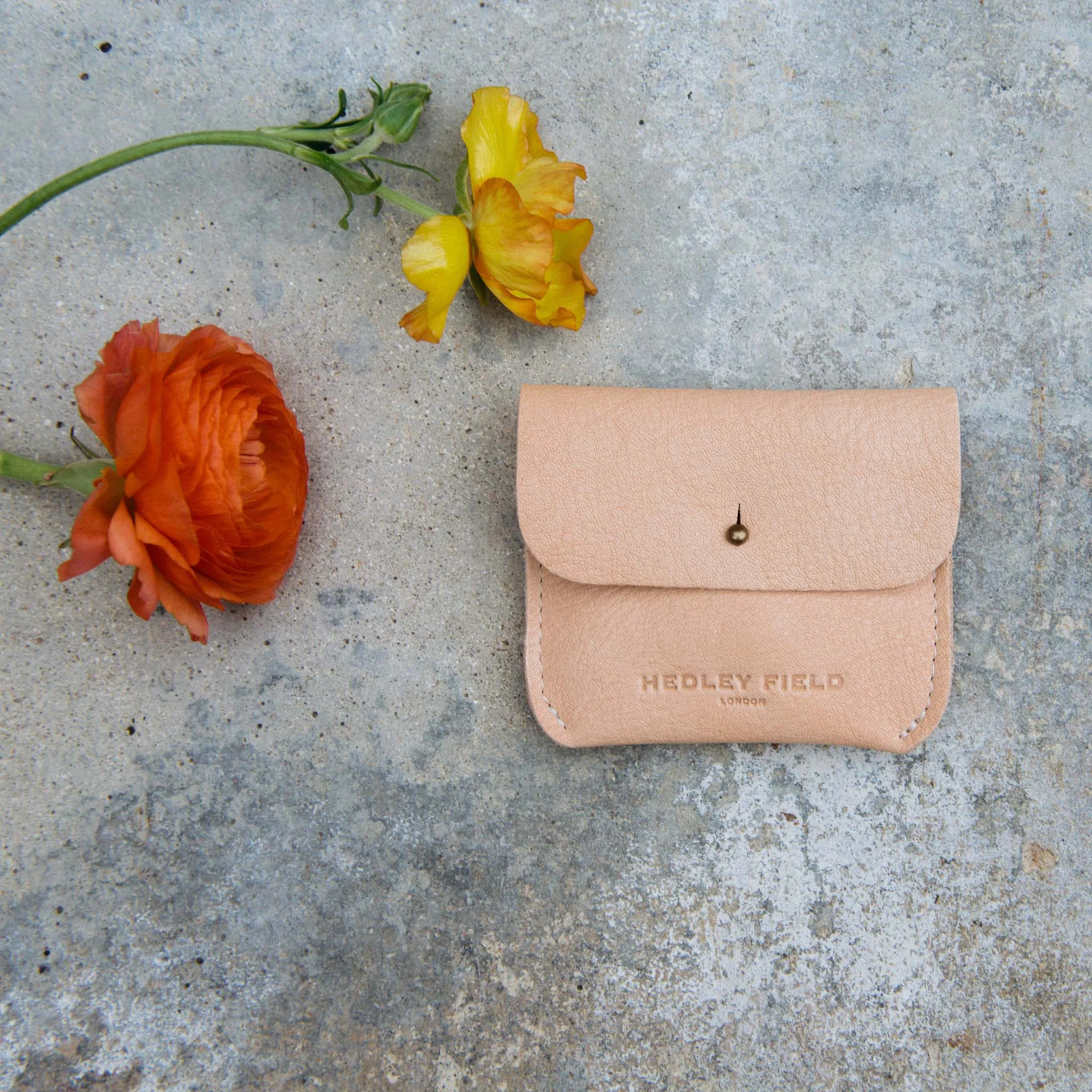 NATURAL COIN/CARD PURSE