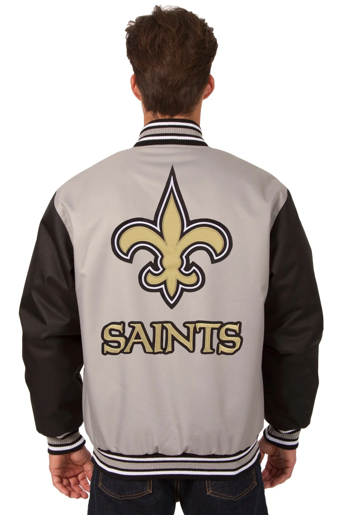 New Orleans Saints Poly-Twill Jacket