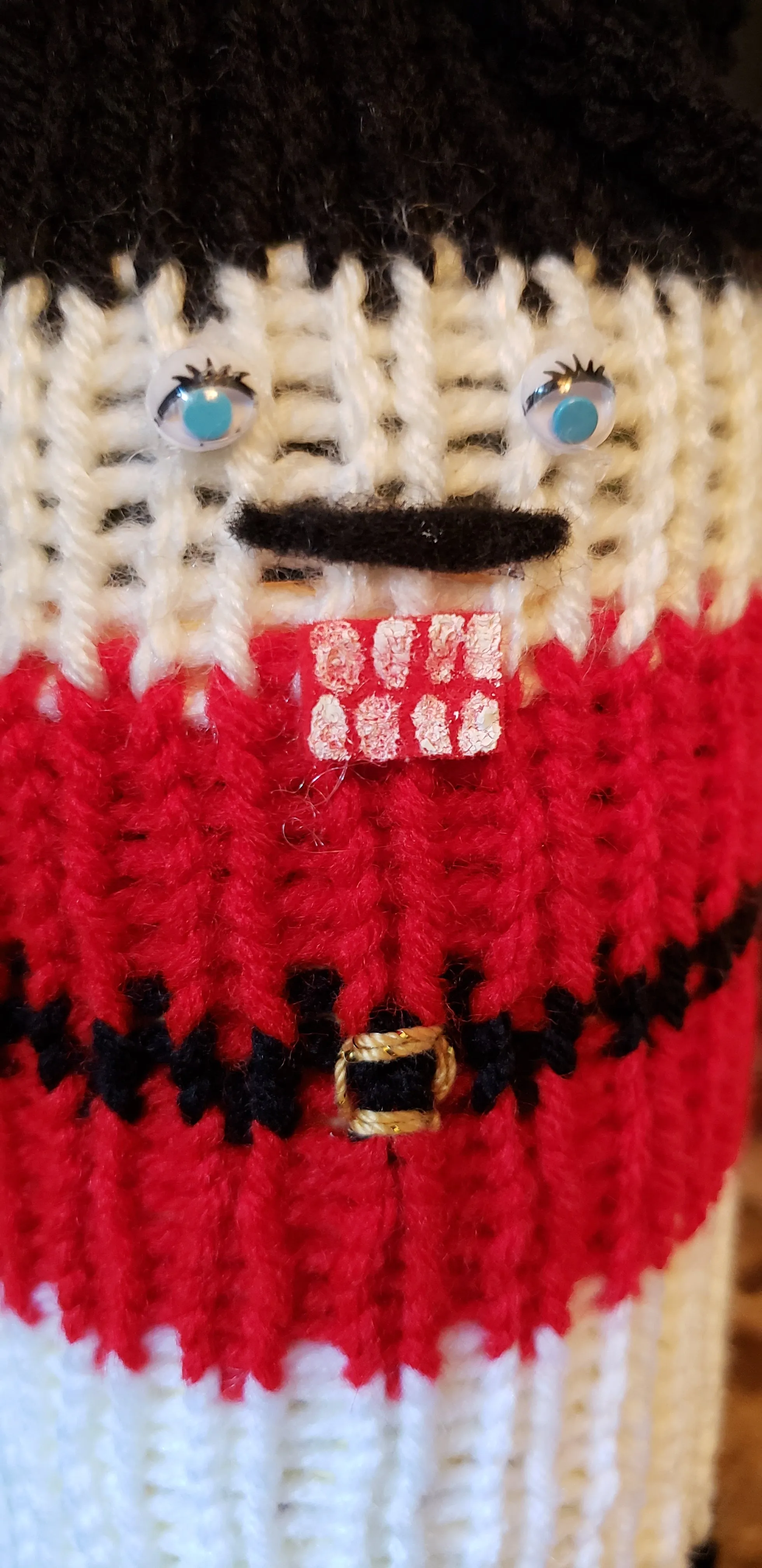 Nutcracker/Toy Soldier Wine Bag Addi Pro Pattern