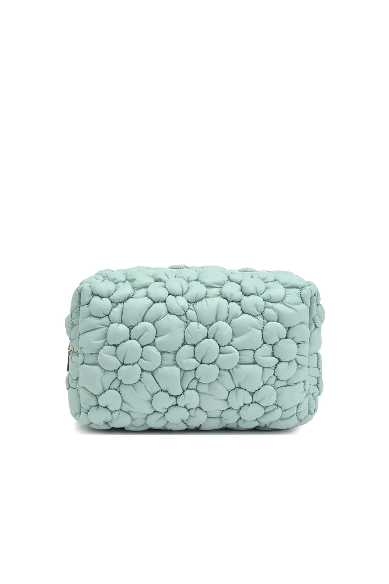 Nylon Cosmetic Pouch in Sage