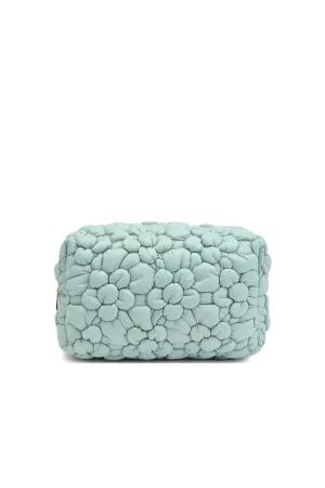 Nylon Cosmetic Pouch in Sage