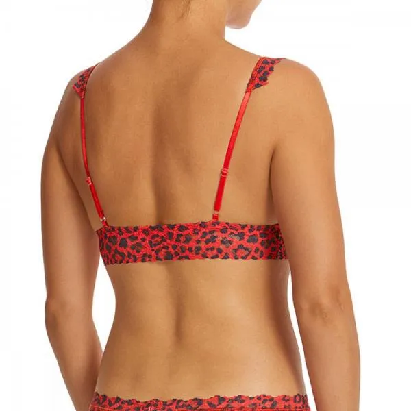 On the Prowl Crossover Bralette - Red/Black -
