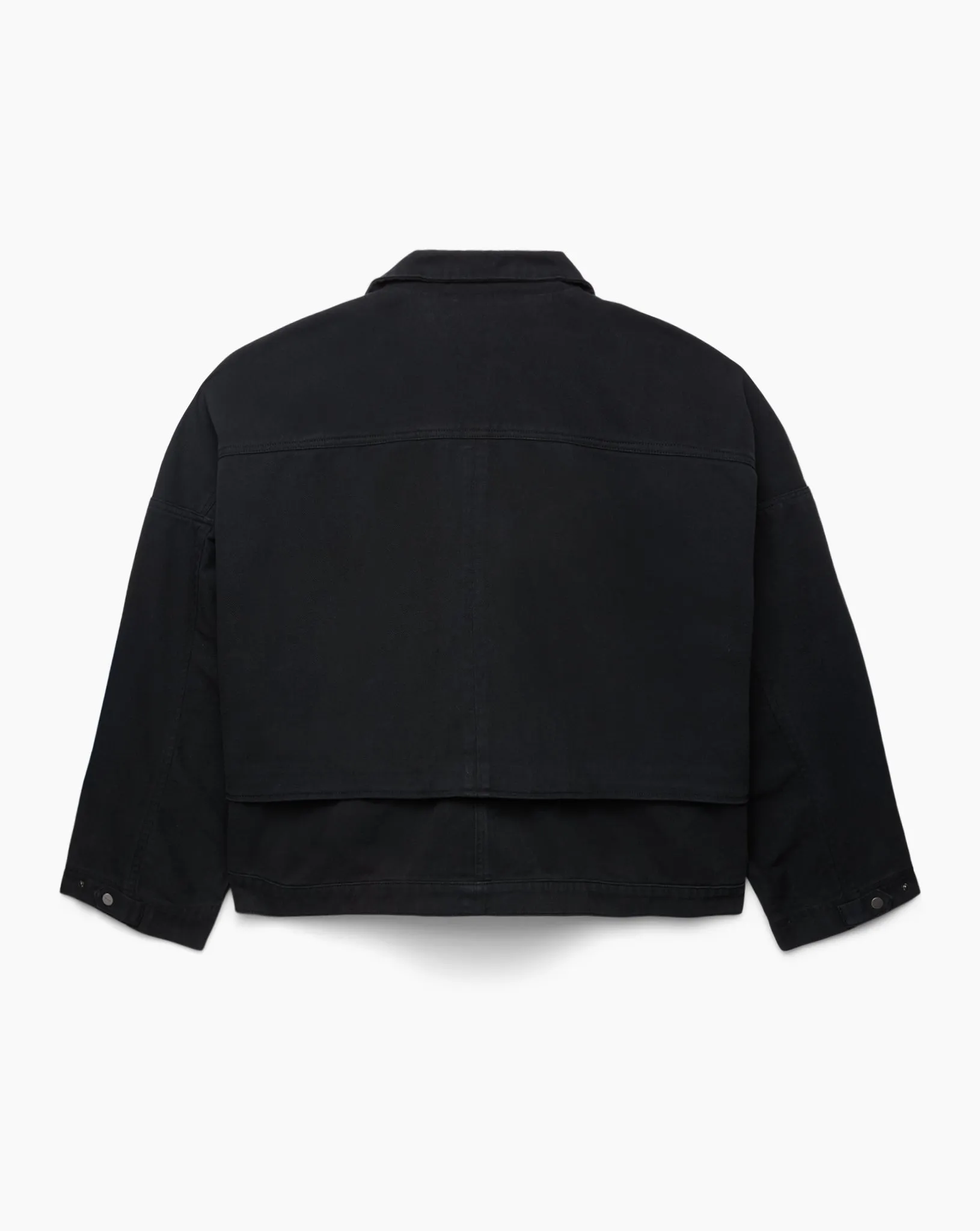 Oversized Short Coat, Black