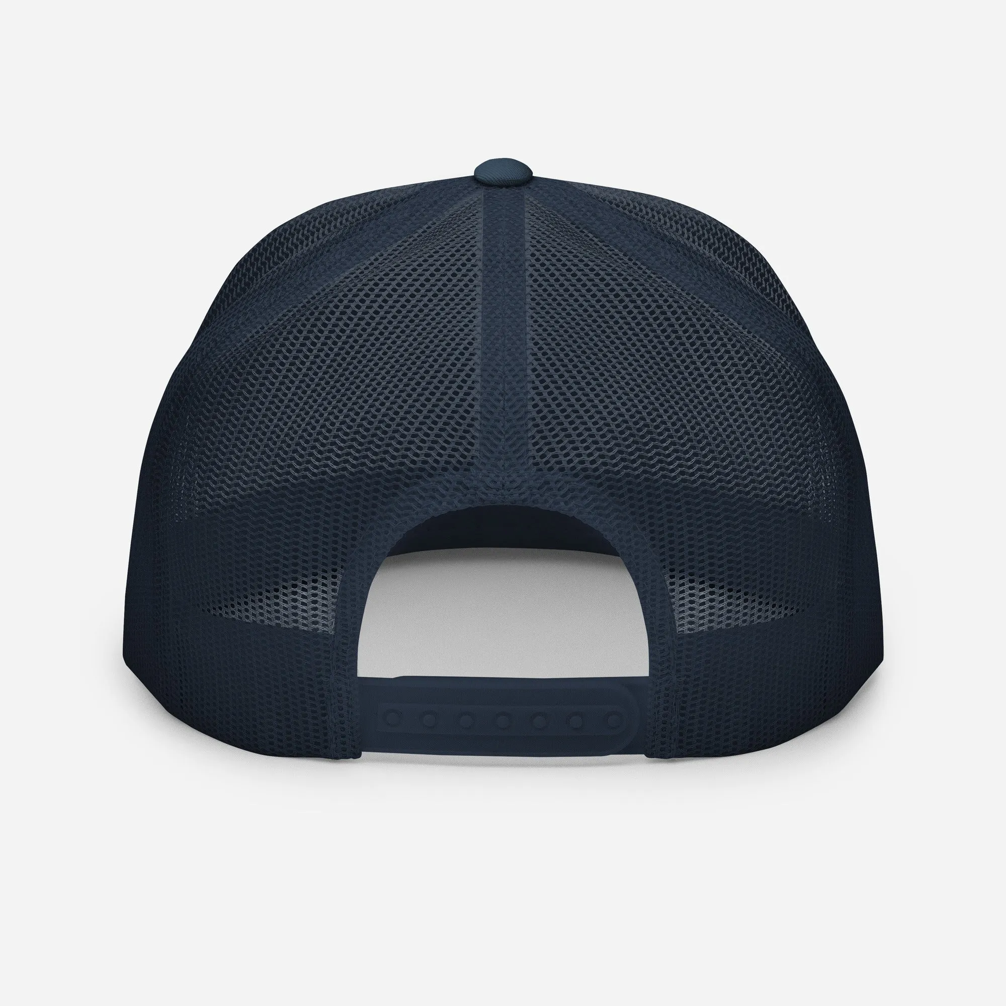 Palisades CA Flag Trucker Cap