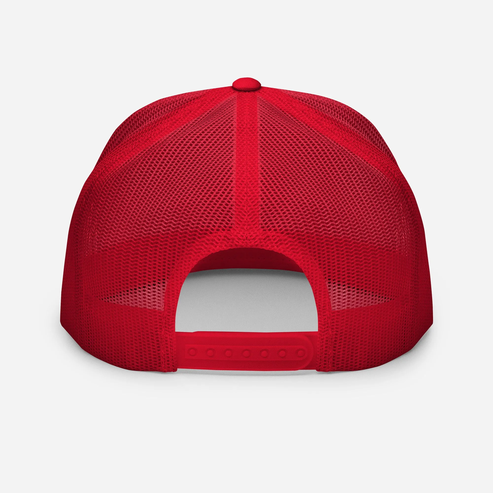 Palisades CA Flag Trucker Cap
