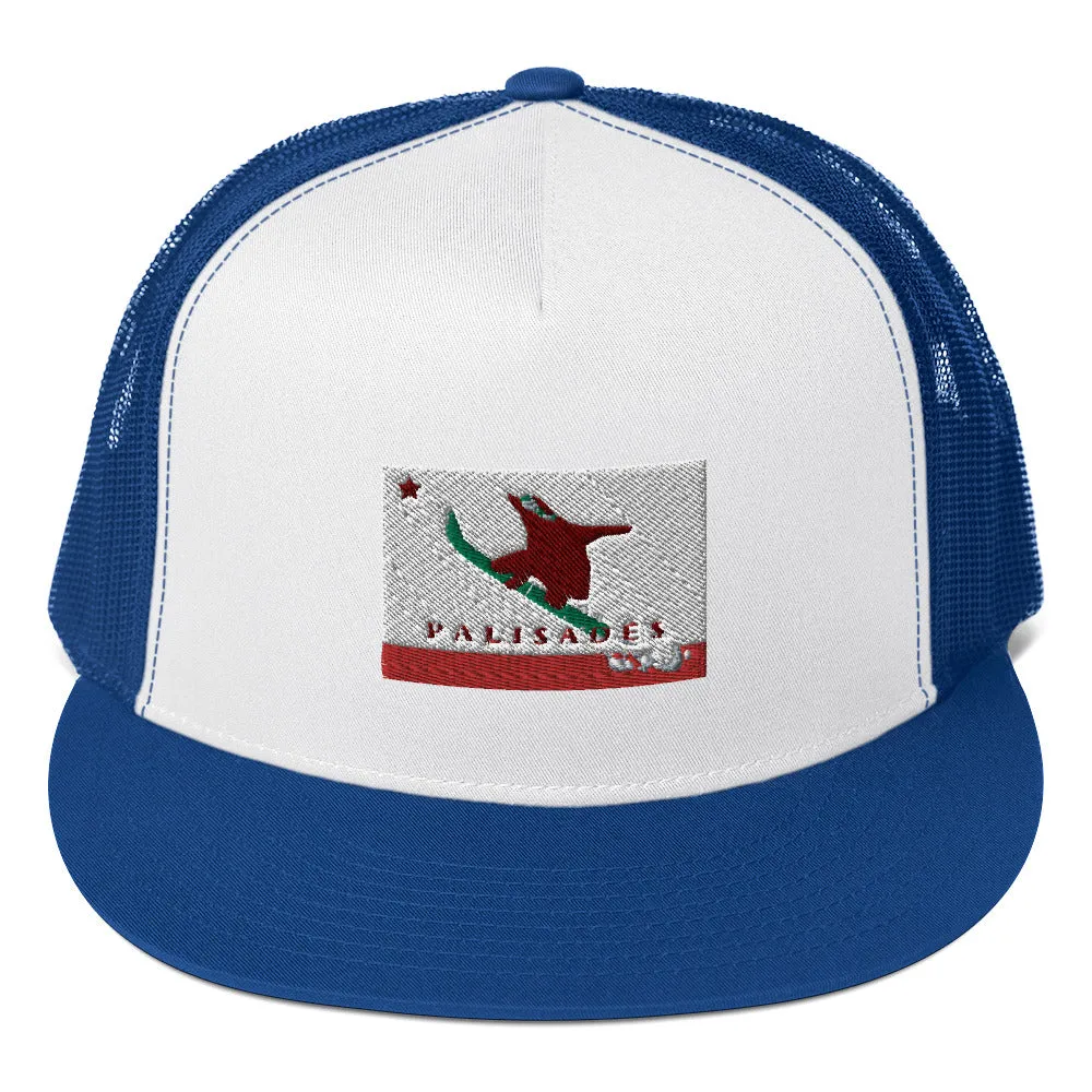 Palisades Flag Board Trucker Cap