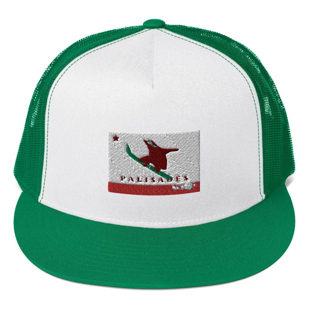 Palisades Flag Board Trucker Cap