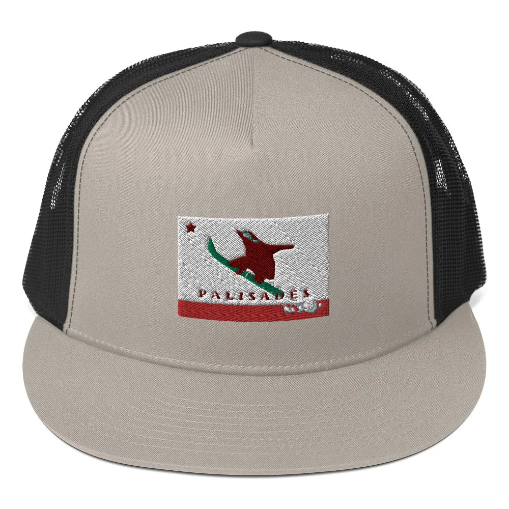 Palisades Flag Board Trucker Cap
