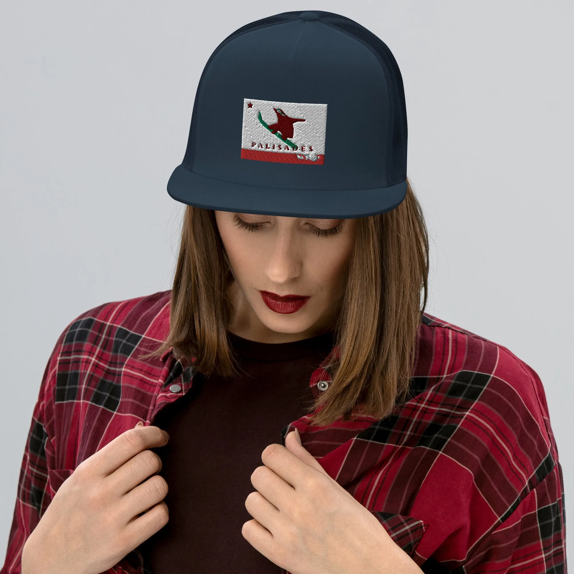 Palisades Flag Board Trucker Cap