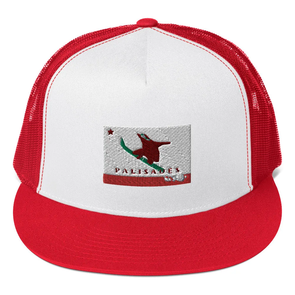 Palisades Flag Board Trucker Cap