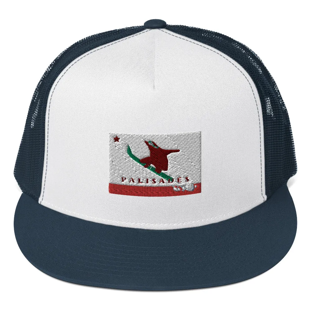 Palisades Flag Board Trucker Cap
