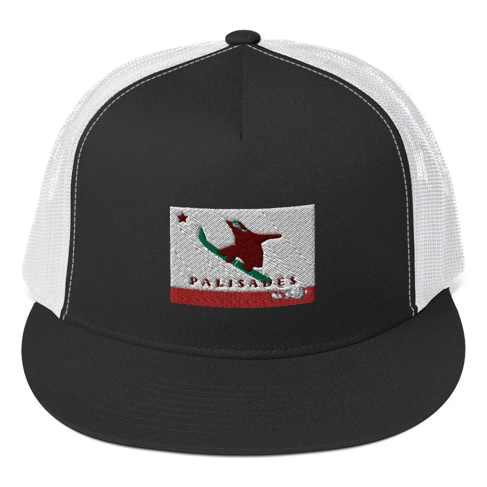 Palisades Flag Board Trucker Cap