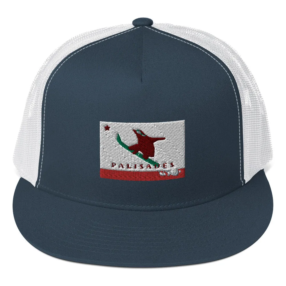 Palisades Flag Board Trucker Cap