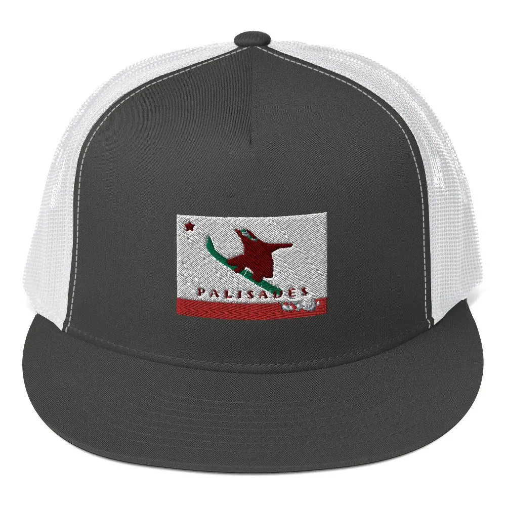 Palisades Flag Board Trucker Cap