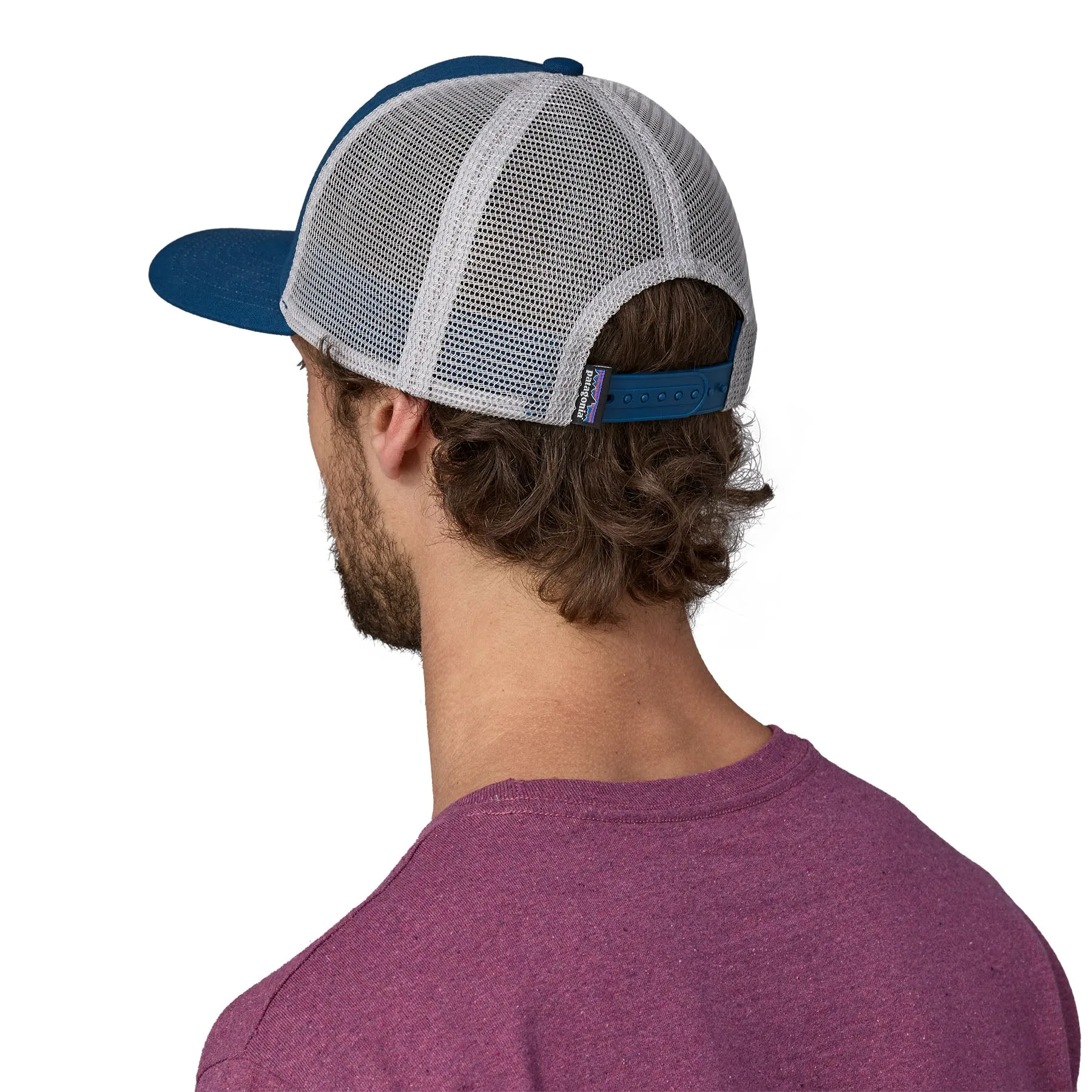 Patagonia Fitz Roy Trout Trucker Hat Lagon Blue